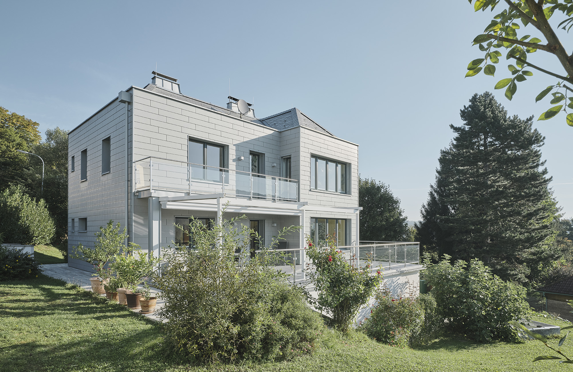 Villa Swisspearl Kleinformat Dachplatte