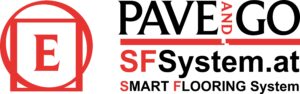 Logo Pave SFSystem.at mit Emil Kreis und SF Smartflooring 300x94