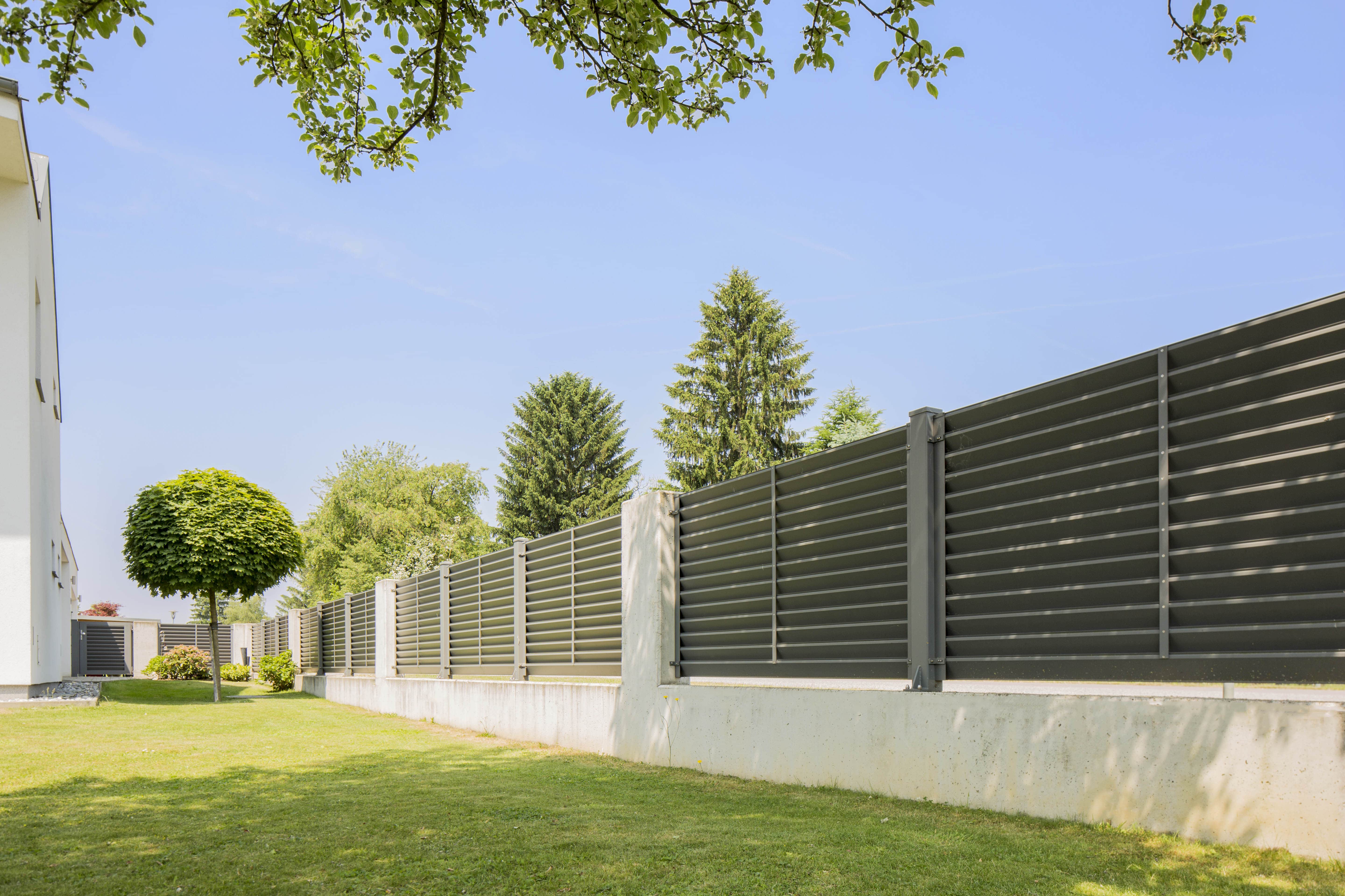 GUARDI Zaun Trento Grau Lowres